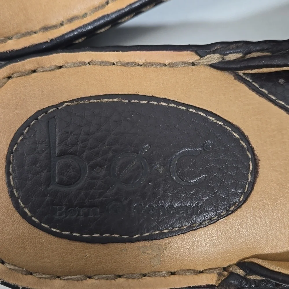 BOC Born Concepts Leather Flip Flops